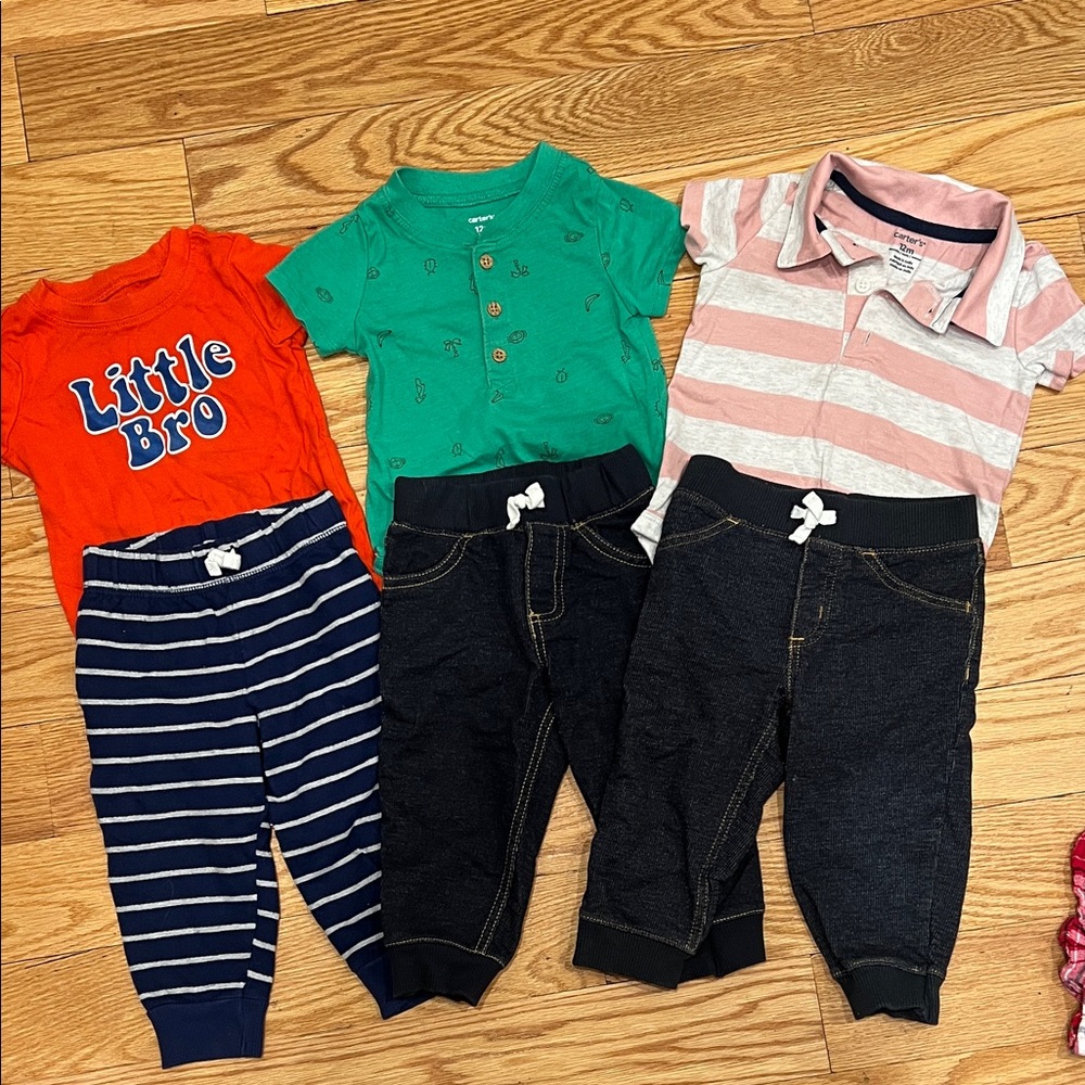 Boys Clothes 12 Month Outfit Bundle